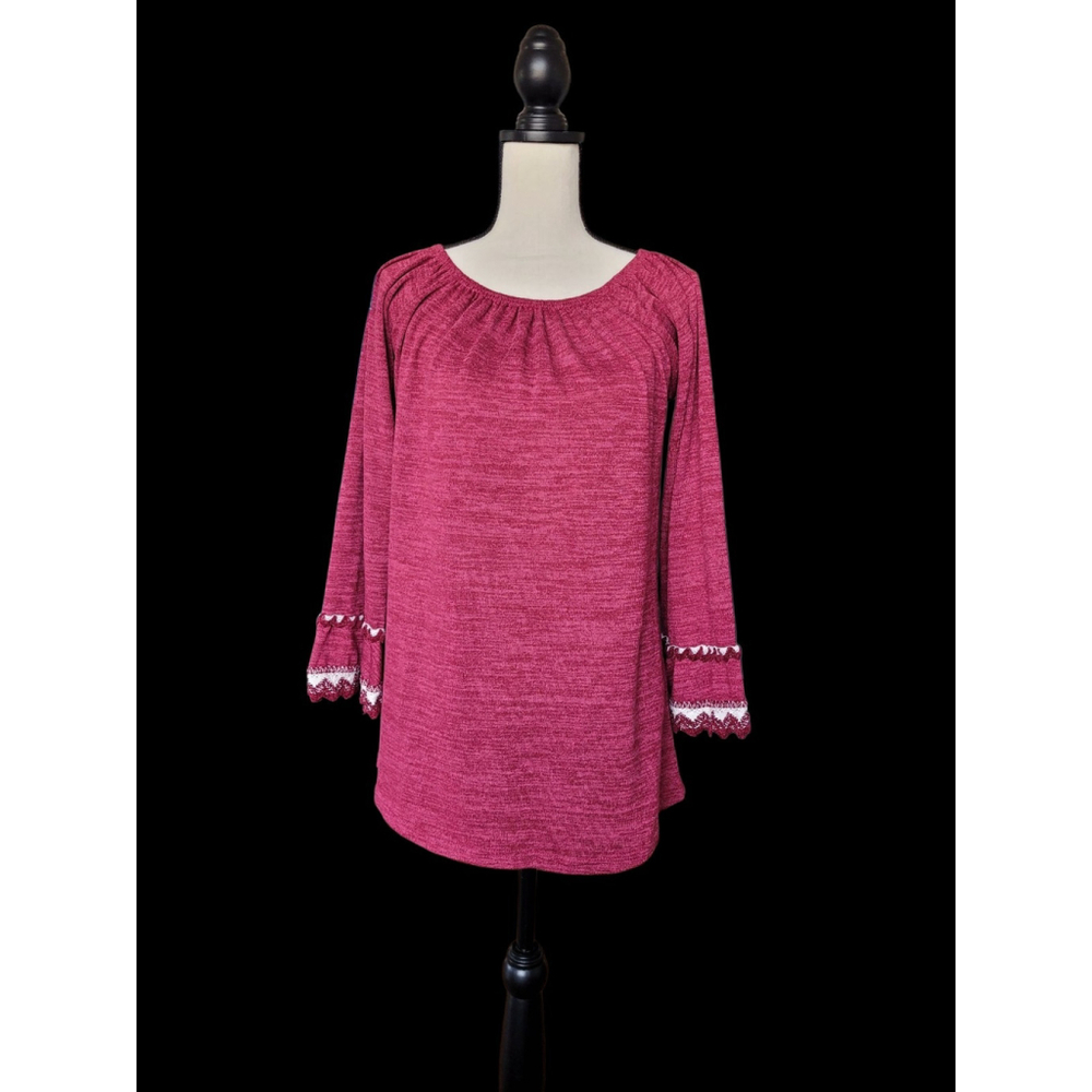 WinWin Double Lace Sleeve Tunic Size S-m fall fashion